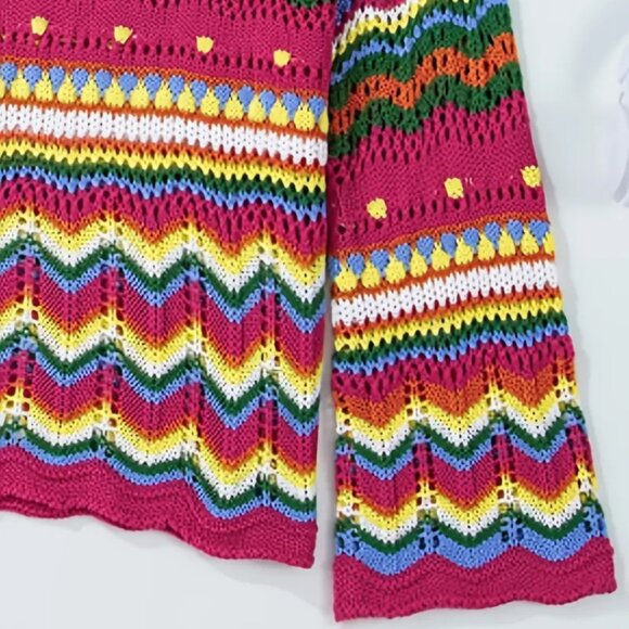 Lollipop Long Sleeve Knitted Top - Picture 4 of 4